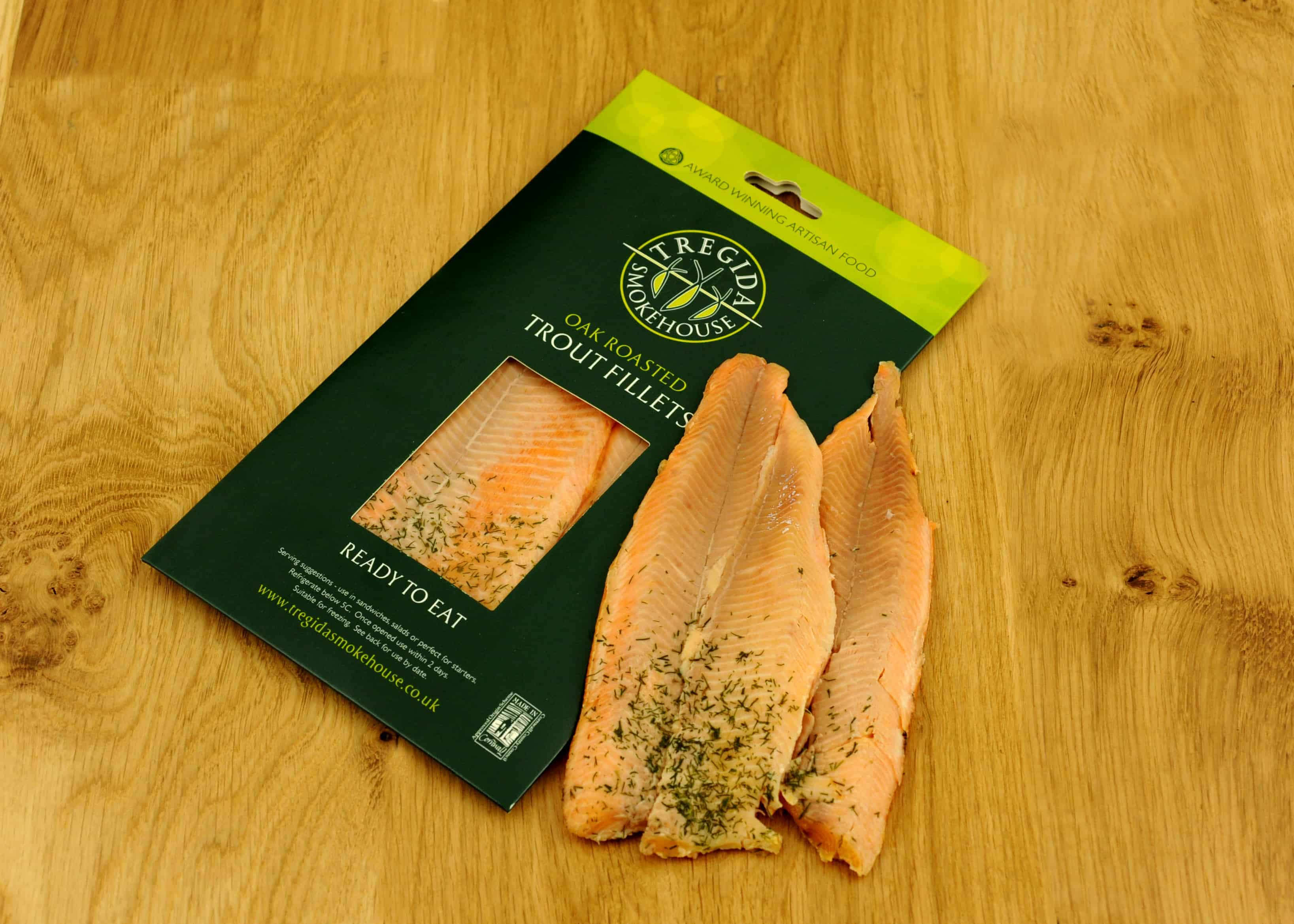 Oak Smoked Trout Fillets