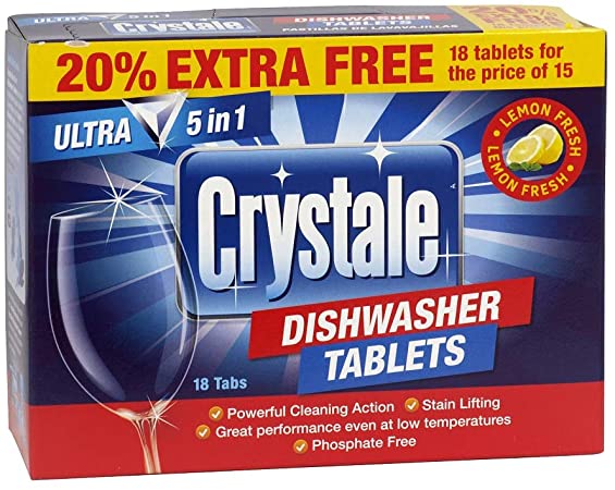Crystale 18 Dishwasher Tablets