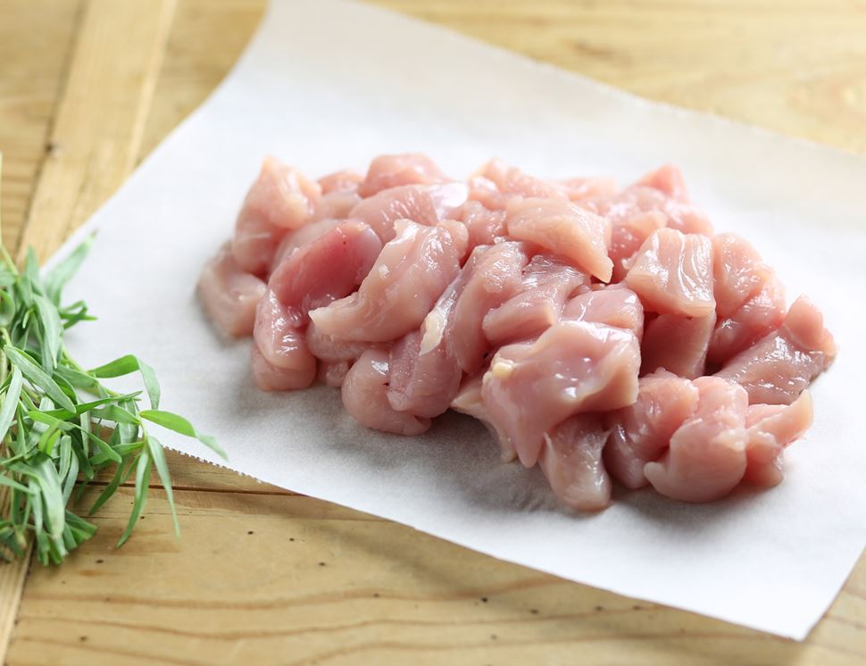 Diced Free Range Chicken Breast (450g)