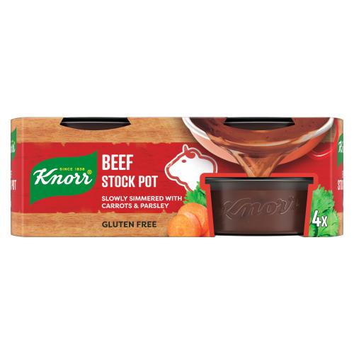 Knorr Beef Stock Pot (4 x 28g)