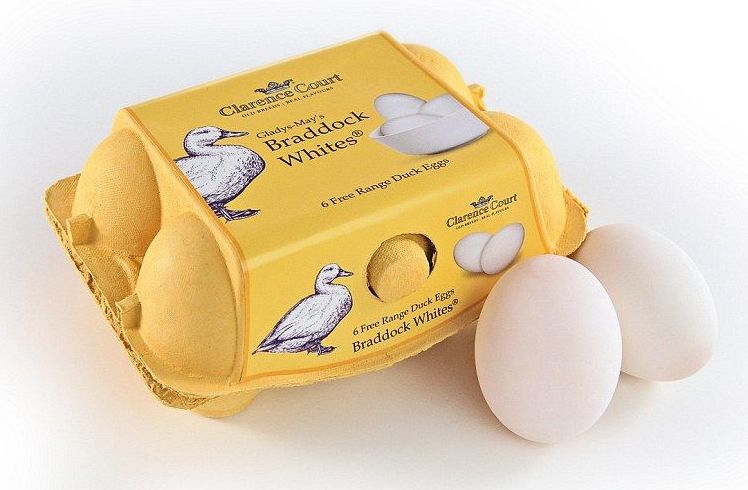 6 x Free Range Braddock Duck Eggs