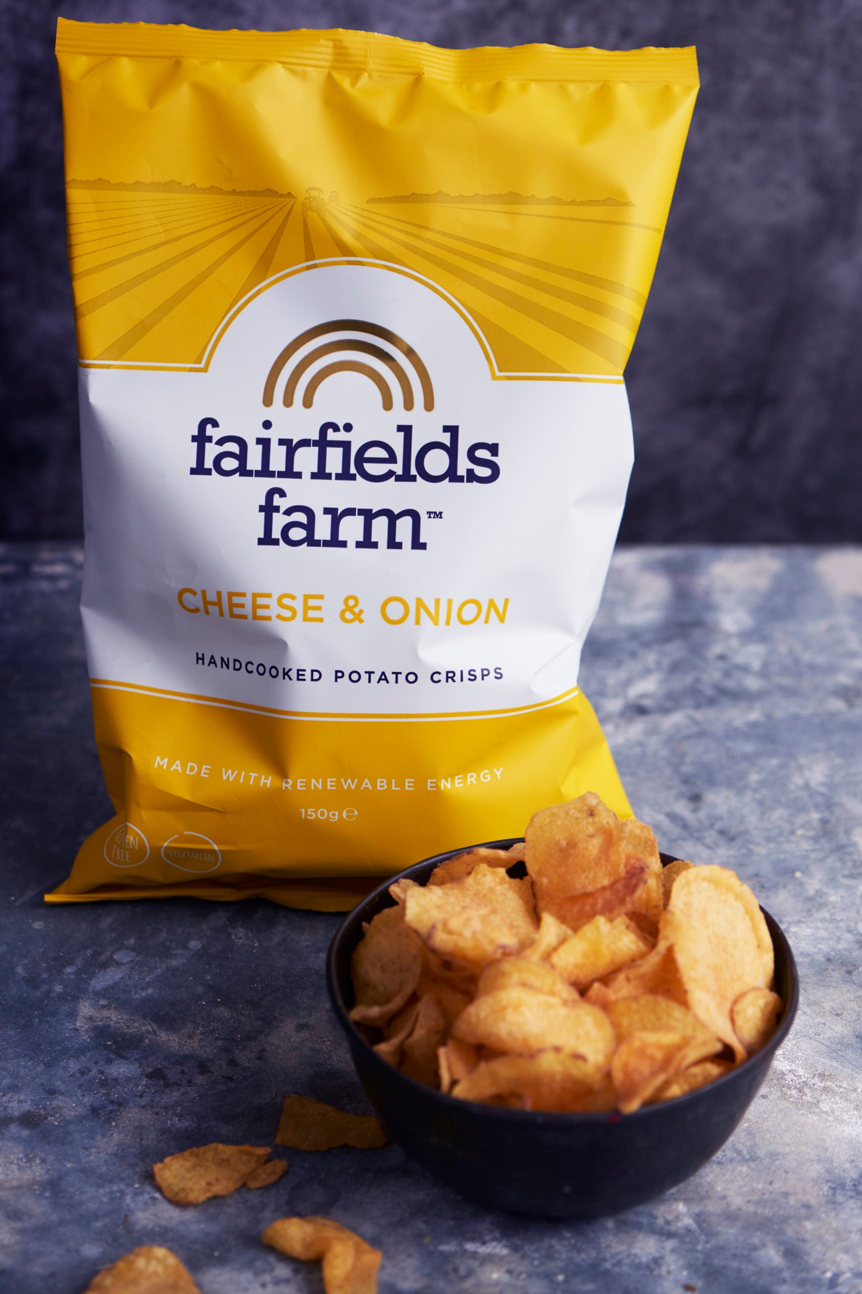 Fairfields Farm Crisps Cheese & Onion (sharing size)