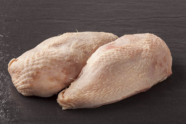 Free Range Chicken Breasts (Two x 170g, skin on)