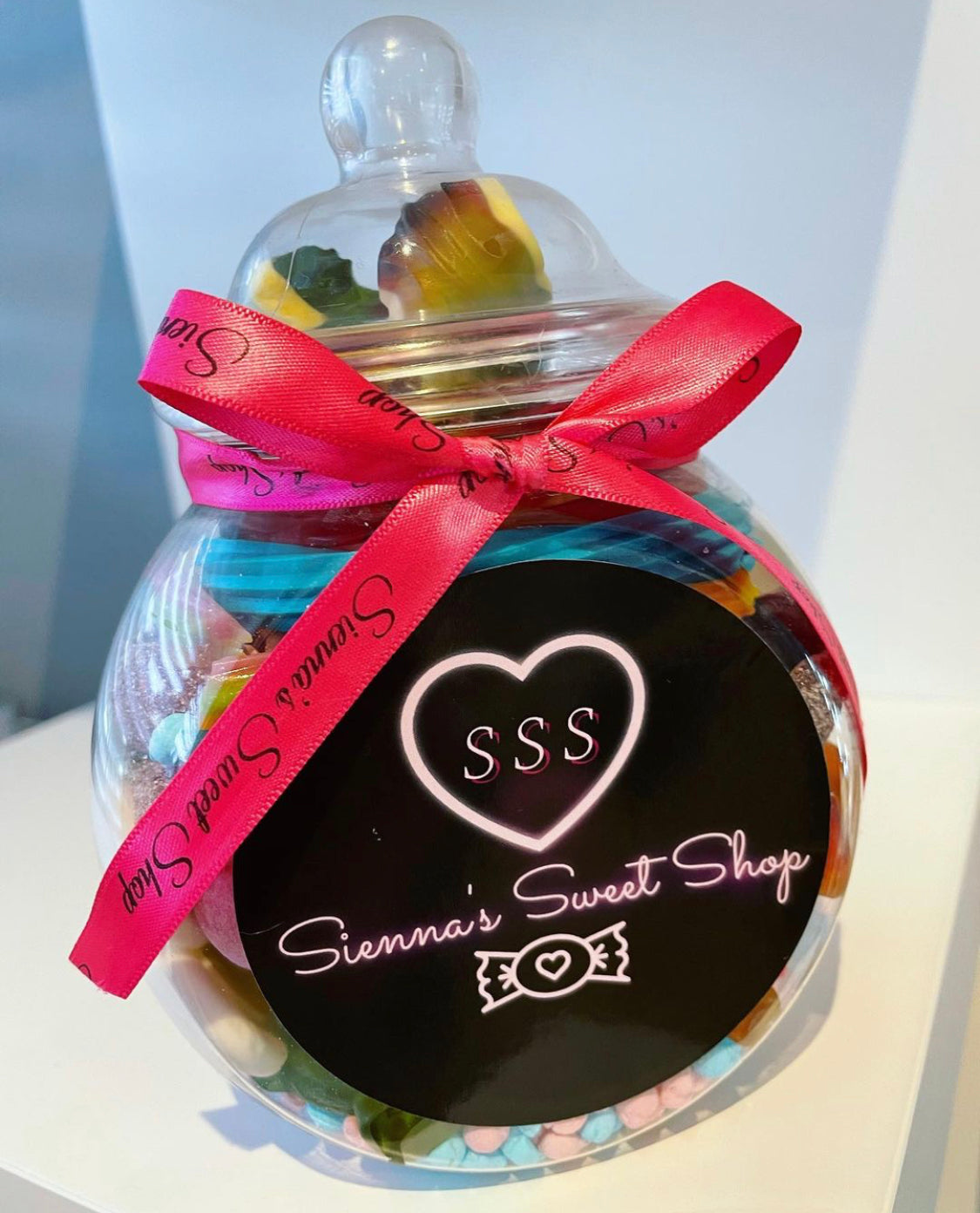 Sienna's Sweet Shop - Large Round Sweet Jar (550g)