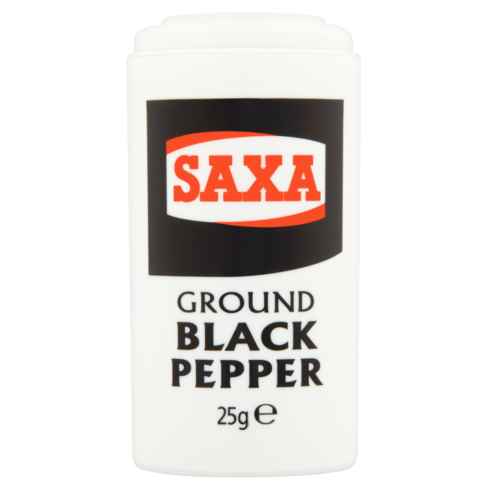 Saxa Ground Black Pepper (25g)