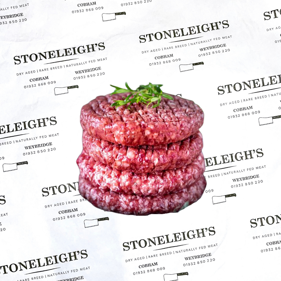 Stoneleigh's Burgers (Four x 150g)