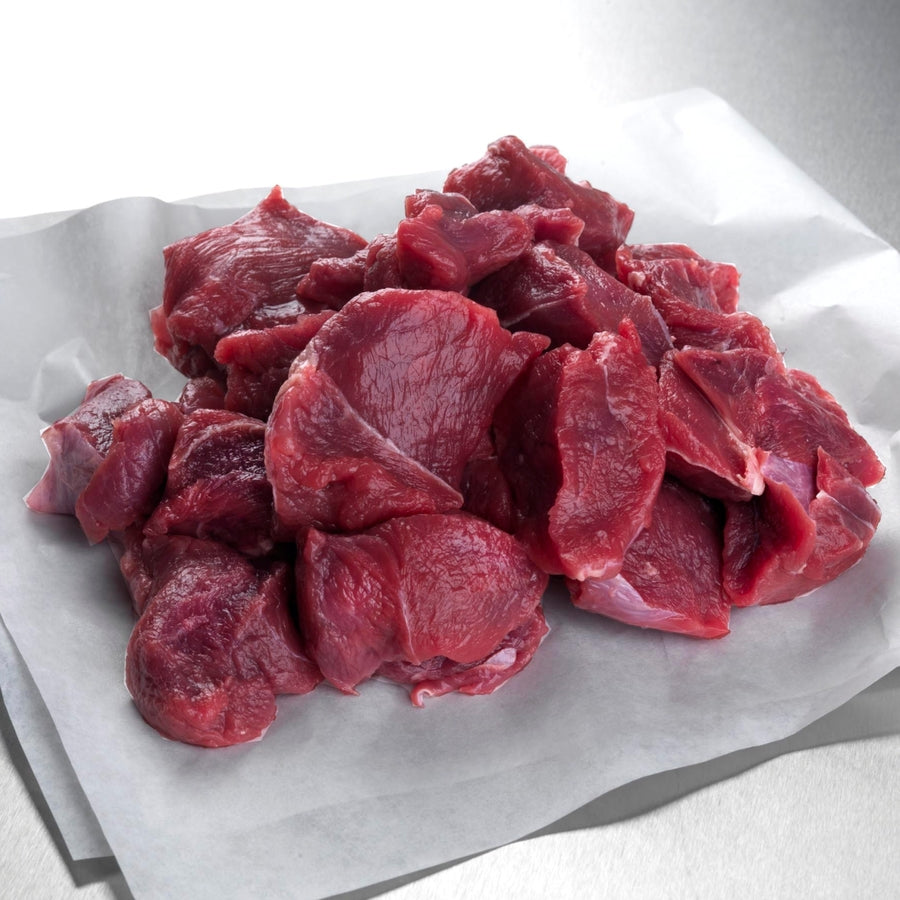 Diced Dry Aged Stewing Steak (500g)