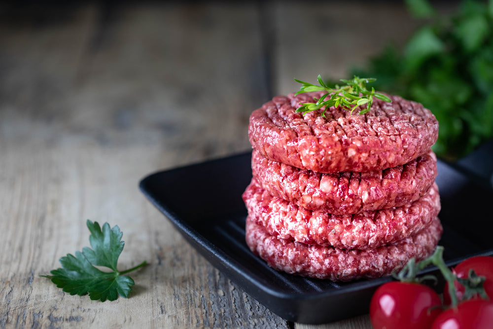Steak & Bone Marrow Burgers (Four x 150g)